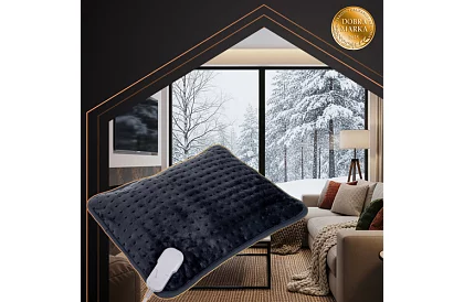 Výhrevný vyhrievací vankúš 40 × 30 cm – ohrievač chrbta a krku
