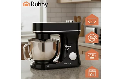 Kuchynský robot s vyhrievanou misou 5,7 l – 2300 W