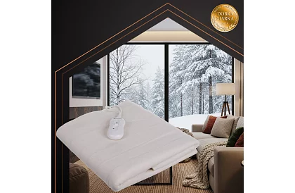 Výhrevná vyhrievacia podložka 150 × 80 cm – 3 režimy vyhrievania