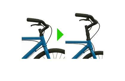 Predstavec na zvýšenie riadidiel bicykla