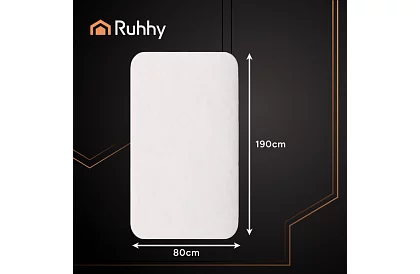 Výhrevná vyhrievacia podložka 190 × 80 cm – 3 režimy vyhrievania