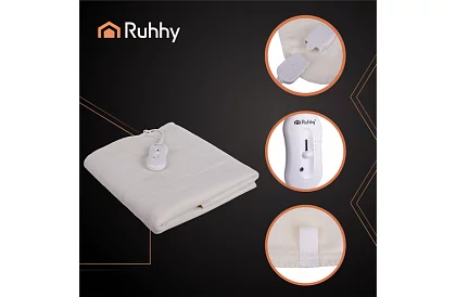 Výhrevná vyhrievacia podložka 190 × 80 cm – 3 režimy vyhrievania