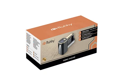 Akumulátorový odžmolkovač na textil s LCD displejom