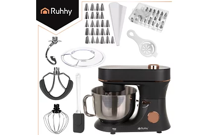 Kuchynský robot s vyhrievanou misou 5,7 l – 2300 W + príslušenstvo