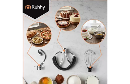 Kuchynský robot s vyhrievanou misou 5,7 l – 2300 W + príslušenstvo