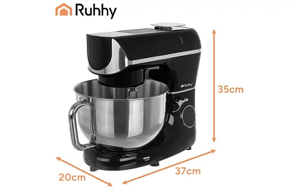 Kuchynský robot s vyhrievanou misou a váhou 5,5 l – 2300 W + príslušenstvo