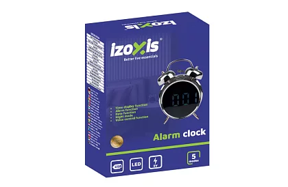 LCD budík v retro dizajne