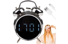 LCD budík v retro dizajne