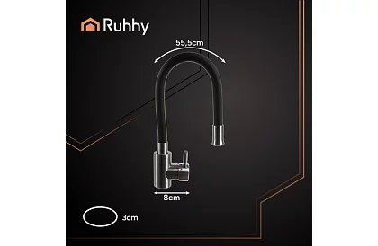 Drezová batéria 360° s flexibilným výtokom a perlátorom