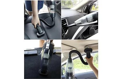 Bezdrôtový ručný vysávač do auta