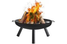 Záhradné ohnisko s madlami - 60 cm