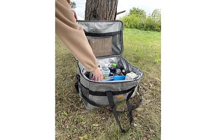 Pikniková termotaška – 40 litrov s chladiacimi vložkami