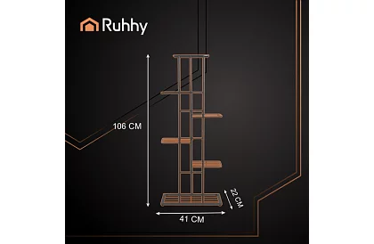 Vysoký stojan na kvety – 6 poschodí