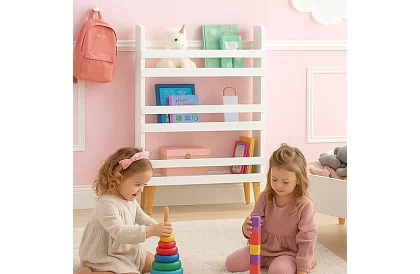 Police na knihy, hračky  – 95 × 15 × 50 cm