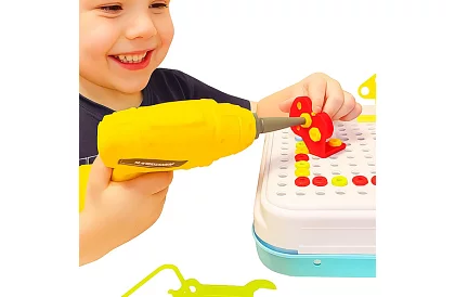 Sada skrutiek pre deti s vŕtačkou