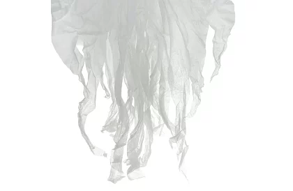 Závesný kostlivec 70 cm - závesná dekorácia biela