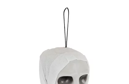 Závesný kostlivec 70 cm - závesná dekorácia biela