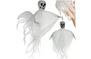 Závesný kostlivec 70 cm - závesná dekorácia biela