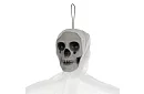 Závesný kostlivec 70 cm - závesná dekorácia biela