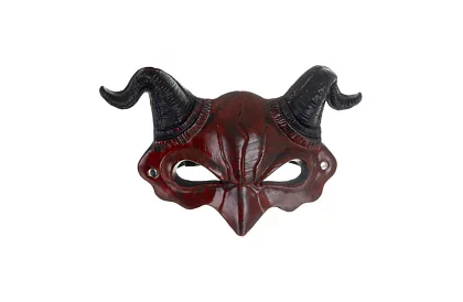 Karnevalová maska diabla s rohmi