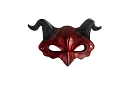 Karnevalová maska diabla s rohmi