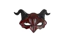 Karnevalová maska diabla s rohmi