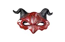 Karnevalová maska diabla s rohmi