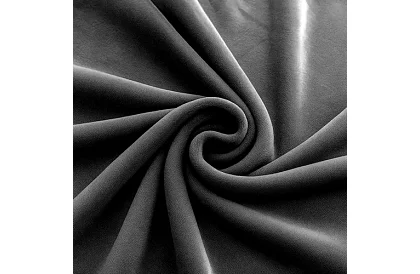 Napínací poťah na sedačku 145–185 cm – tmavošedý zamat