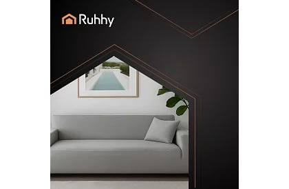 Napínací poťah na sedačku 145–185 cm – tmavošedý zamat