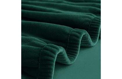 Napínací poťah na sedačku 145–185 cm – Zelený zamat