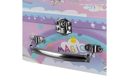 Detská čajová súprava v kufríku s jednorožcom