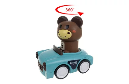 Senzorické autíčka so zvieratkami 4 v 1