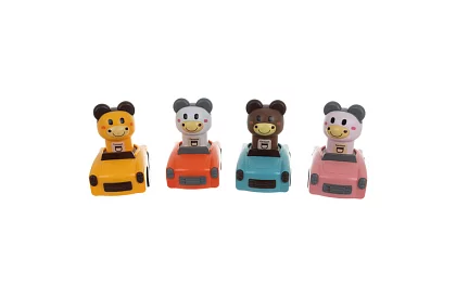 Senzorické autíčka so zvieratkami 4 v 1