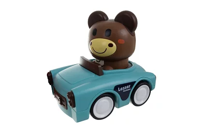 Senzorické autíčka so zvieratkami 4 v 1