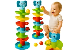 Detská veža s guľôčkami – guľôčková dráha