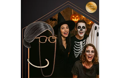 Karnevalový kostým babičky – 5dielna sada