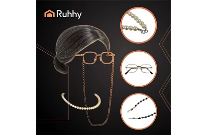 Karnevalový kostým babičky – 5dielna sada