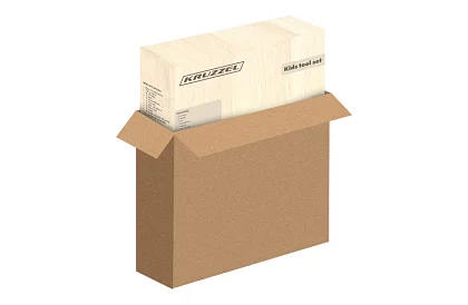 Drevená bedňa s náradím a zvieratkami - skrutkovacie prvky