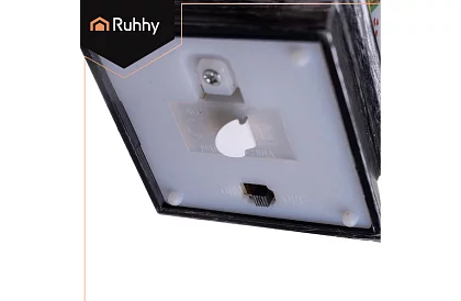 LED vianočná lucerna na batérie – čierna