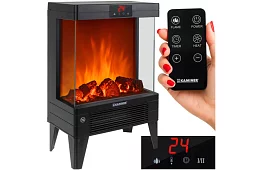 Elektrický krb s efektom ohňa – 2000 W – ventilátor s funkciou vykurovania