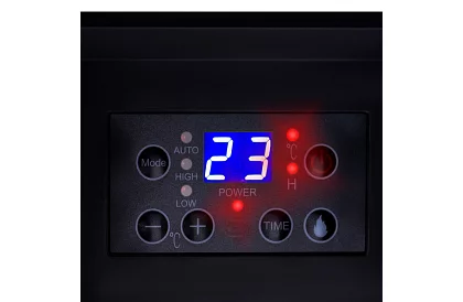 Elektrický krb KAMINER 2000 W – efekt horiaceho ohňa