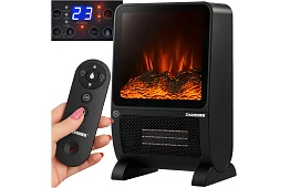 Elektrický krb KAMINER 2000 W – efekt horiaceho ohňa