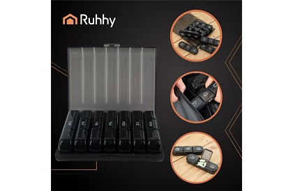 Organizér na lieky – 7 dní, 3 × denne