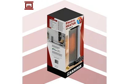 Keramický elektrický ohrievač LUMNI 2.0 - 2000W s diaľkovým ovládaním