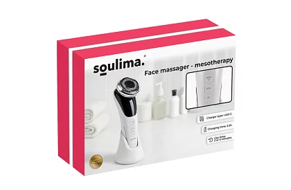 Ultrazvukový masážny prístroj na tvár 5 v 1 – bezihlová mezoterapia