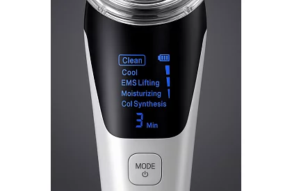 Ultrazvukový masážny prístroj na tvár 5 v 1 – bezihlová mezoterapia