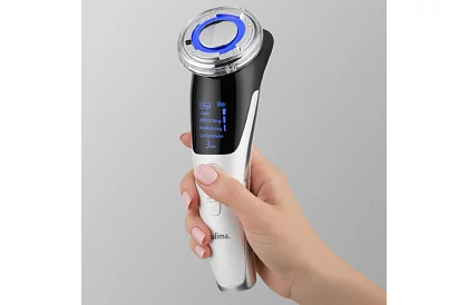 Ultrazvukový masážny prístroj na tvár 5 v 1 – bezihlová mezoterapia