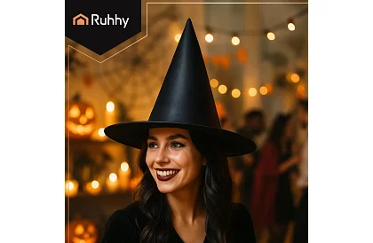 Čarodejnícky klobúk – čierny