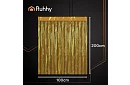 Dekoratívna zlatá samolepiaca záclona 100 × 200 cm – párty záclona
