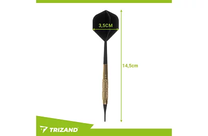 Šípky 12 kusov + 200 náhradných hrotov